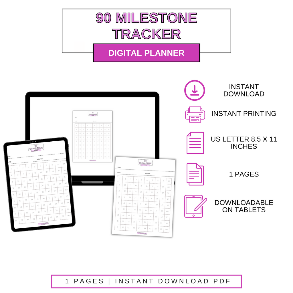 Digital 90 Milestone Tracker
