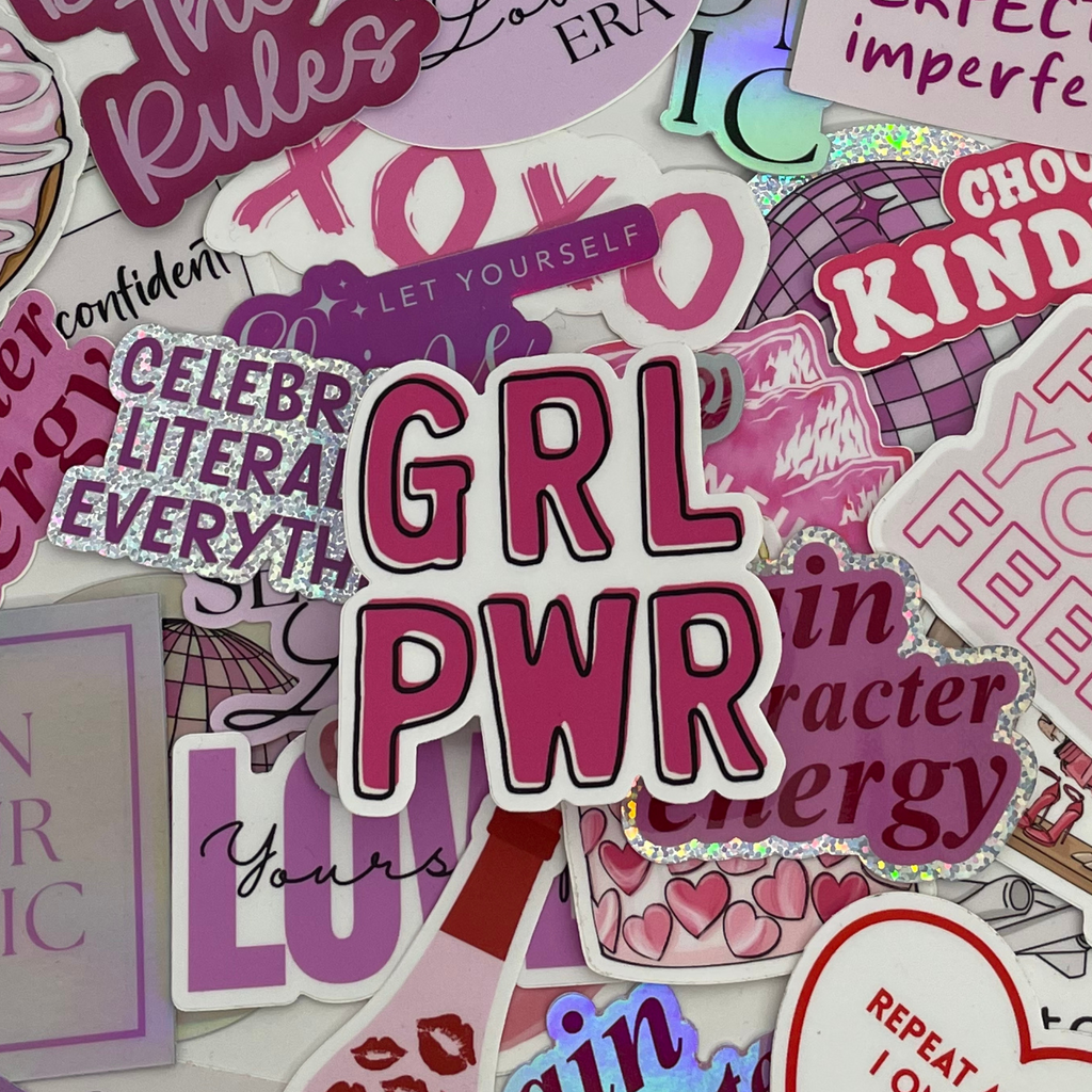 GRL PWR Sticker