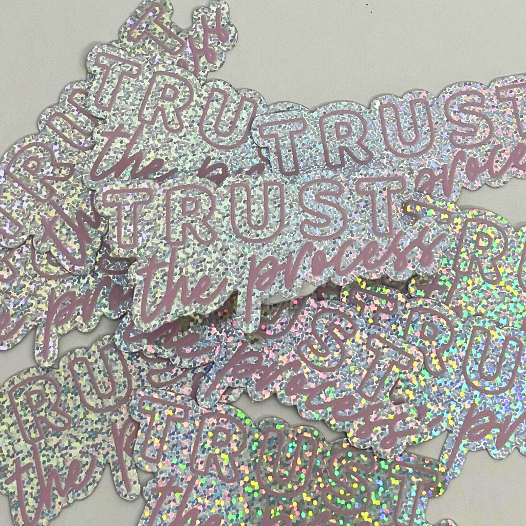 Trust The Process Sticker