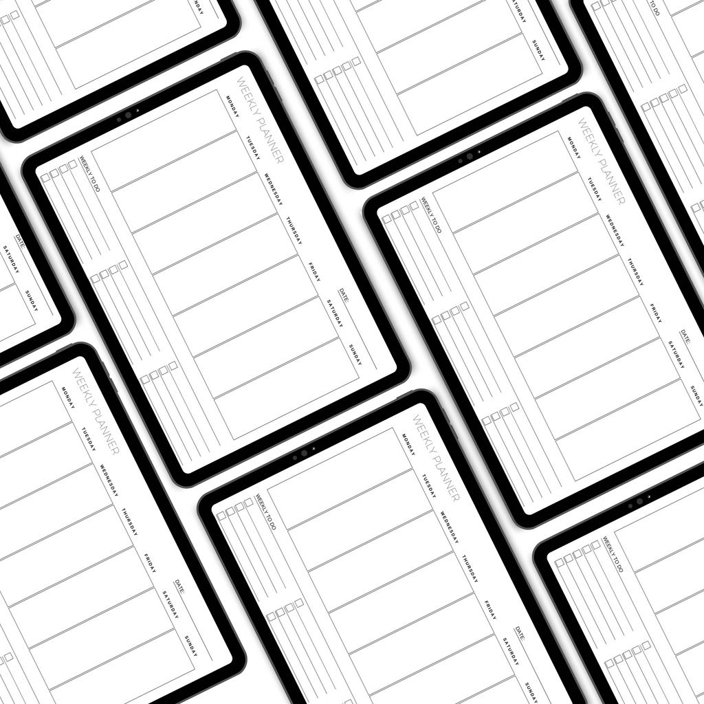 Digital Weekly Planner