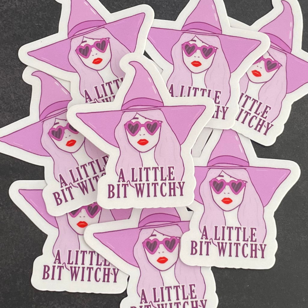 A Little Bit Witchy Sticker