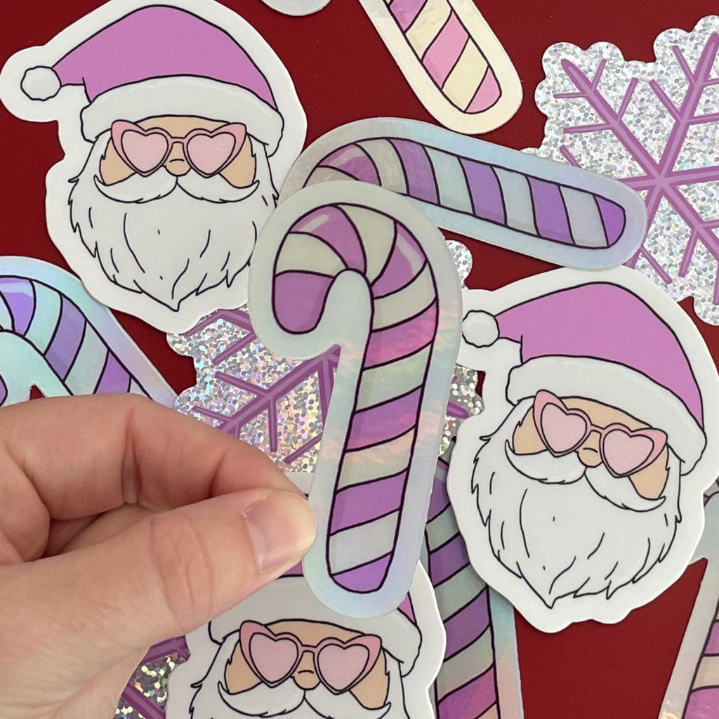 Candy Cane Sticker