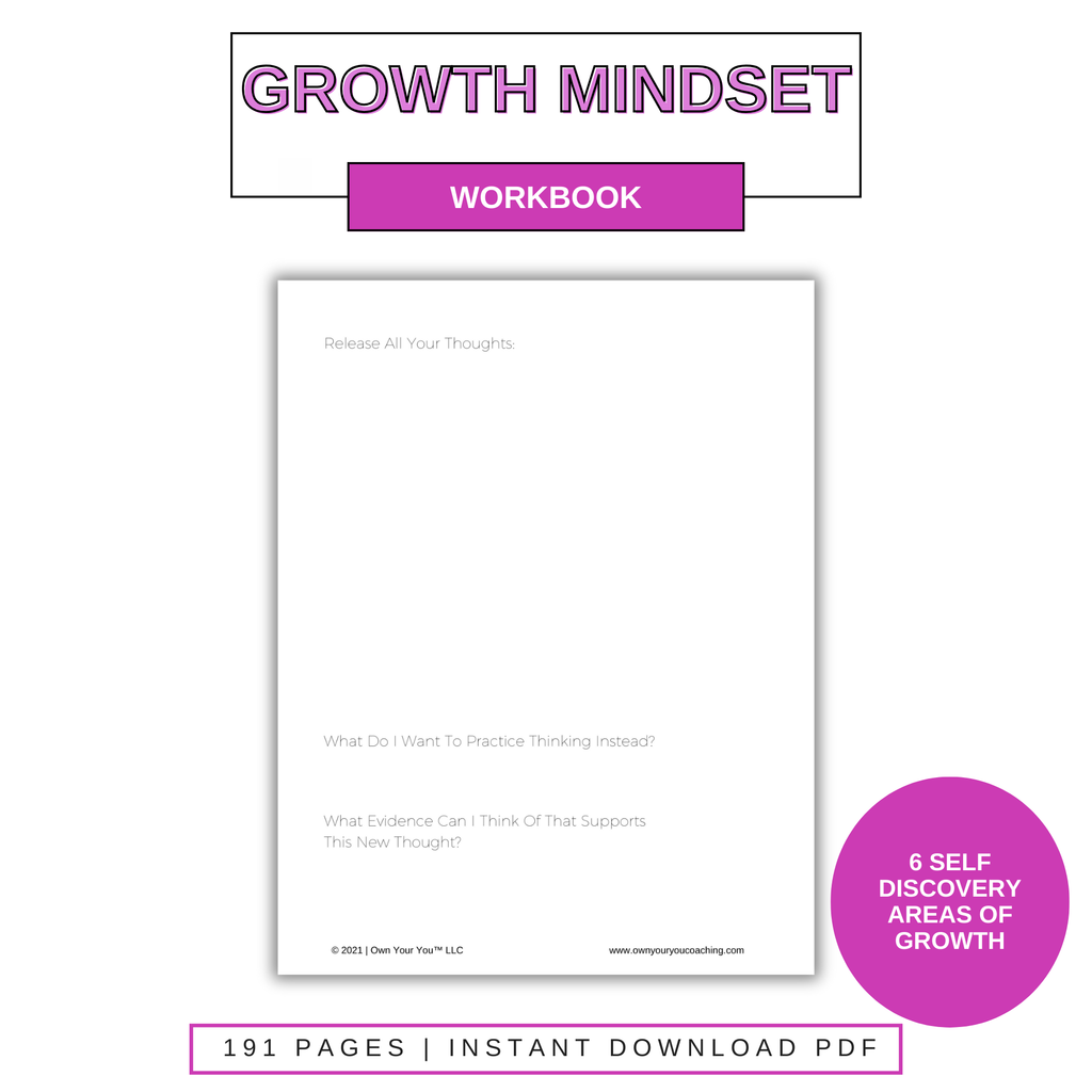 Digital Own Your Mindset Journal