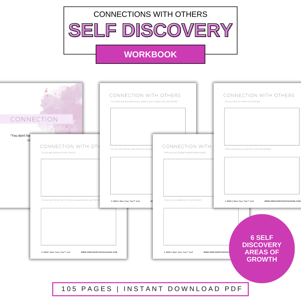 Digital Re-Discover Your Authentic Self Workbook