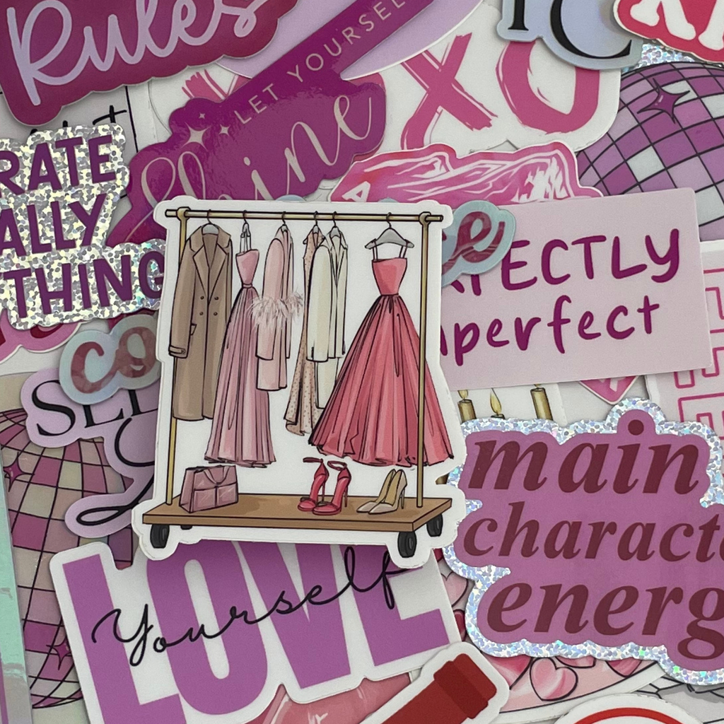 Fashion Wardrobe Sticker