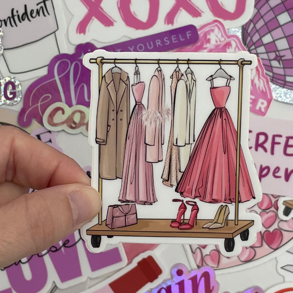 Fashion Wardrobe Sticker