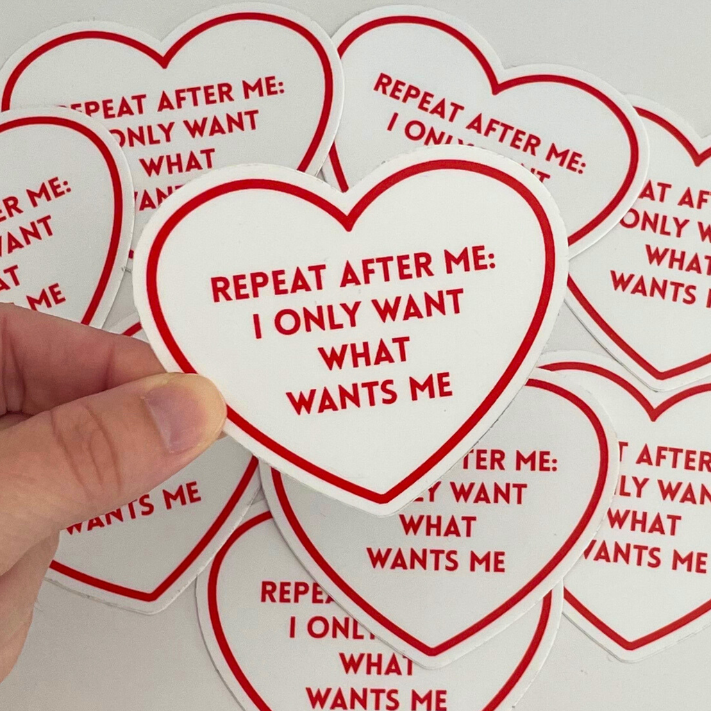 Heartfelt Affirmation Sticker