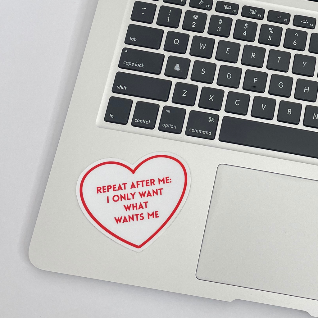 Heartfelt Affirmation Sticker