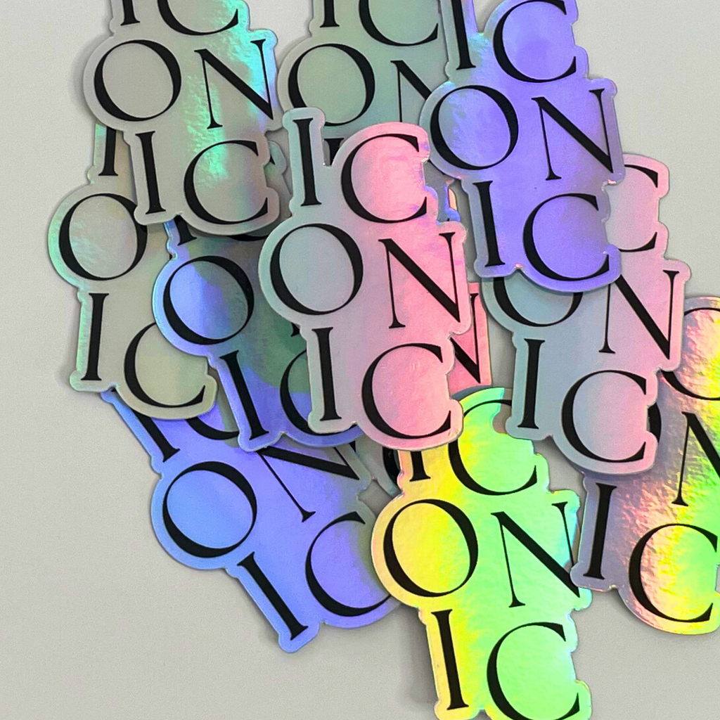 Iconic Holographic Sticker