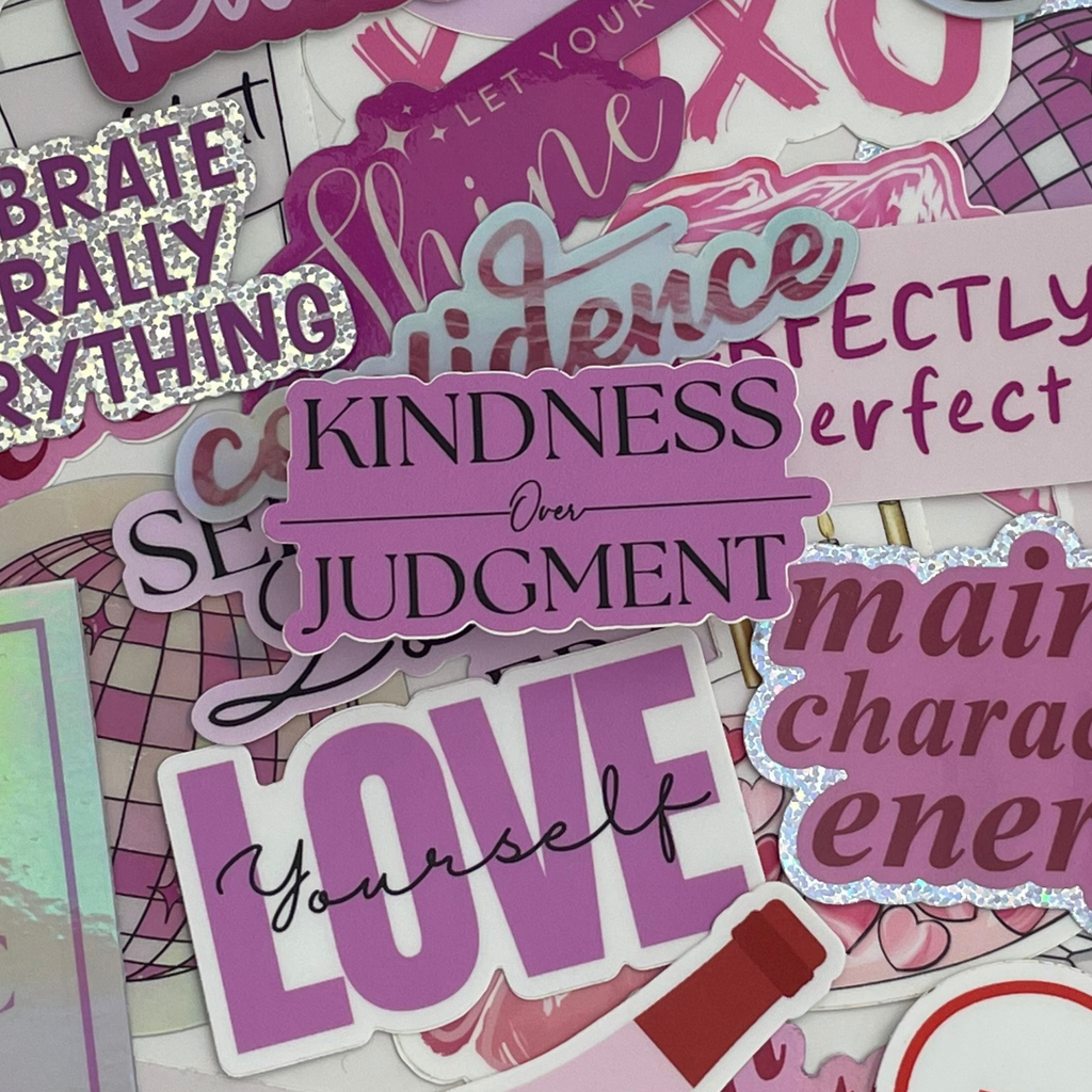 Kindness Over Judgment Sticker