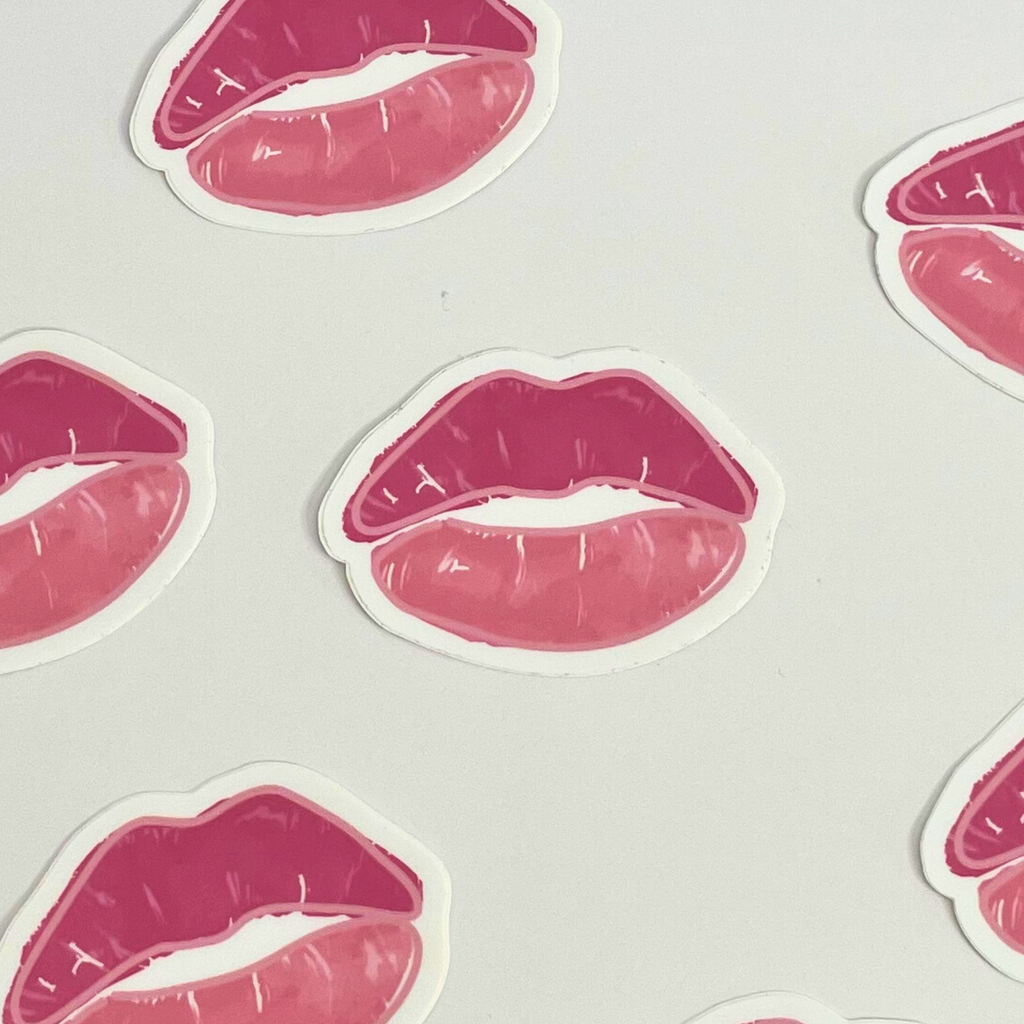 Kissy Lips Sticker