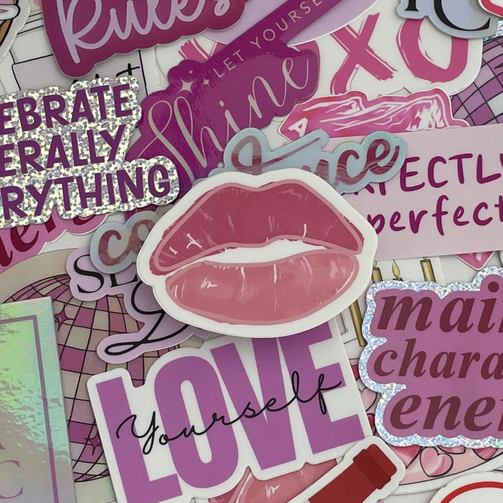 Kissy Lips Sticker