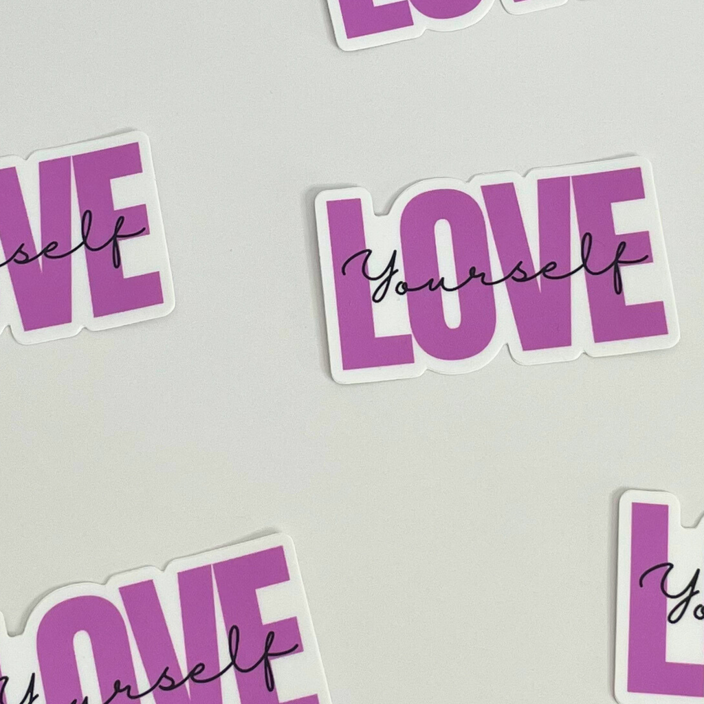 Love Yourself Sticker