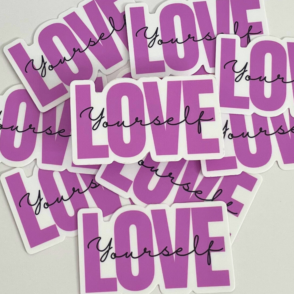 Love Yourself Sticker