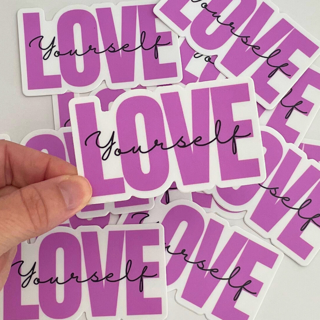 Love Yourself Sticker