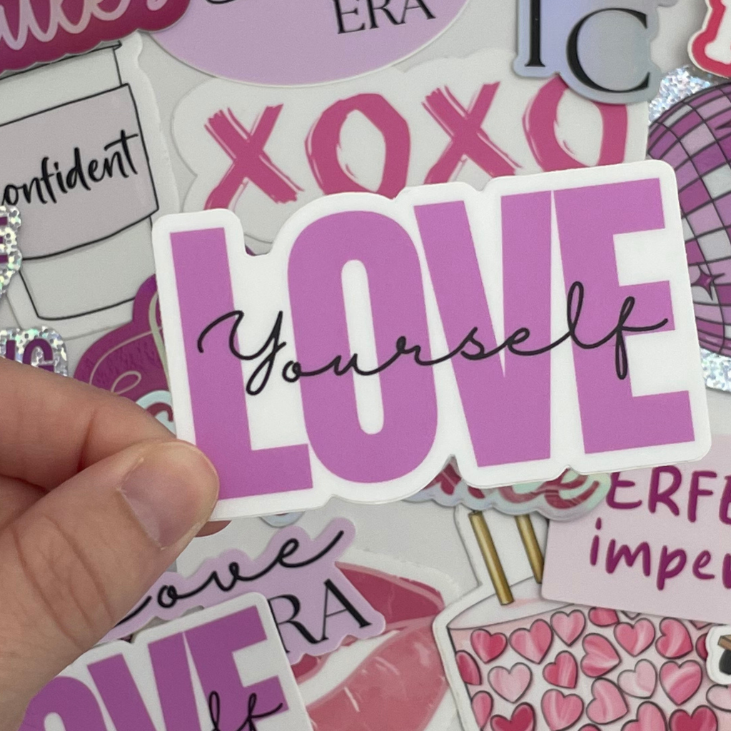 Love Yourself Sticker