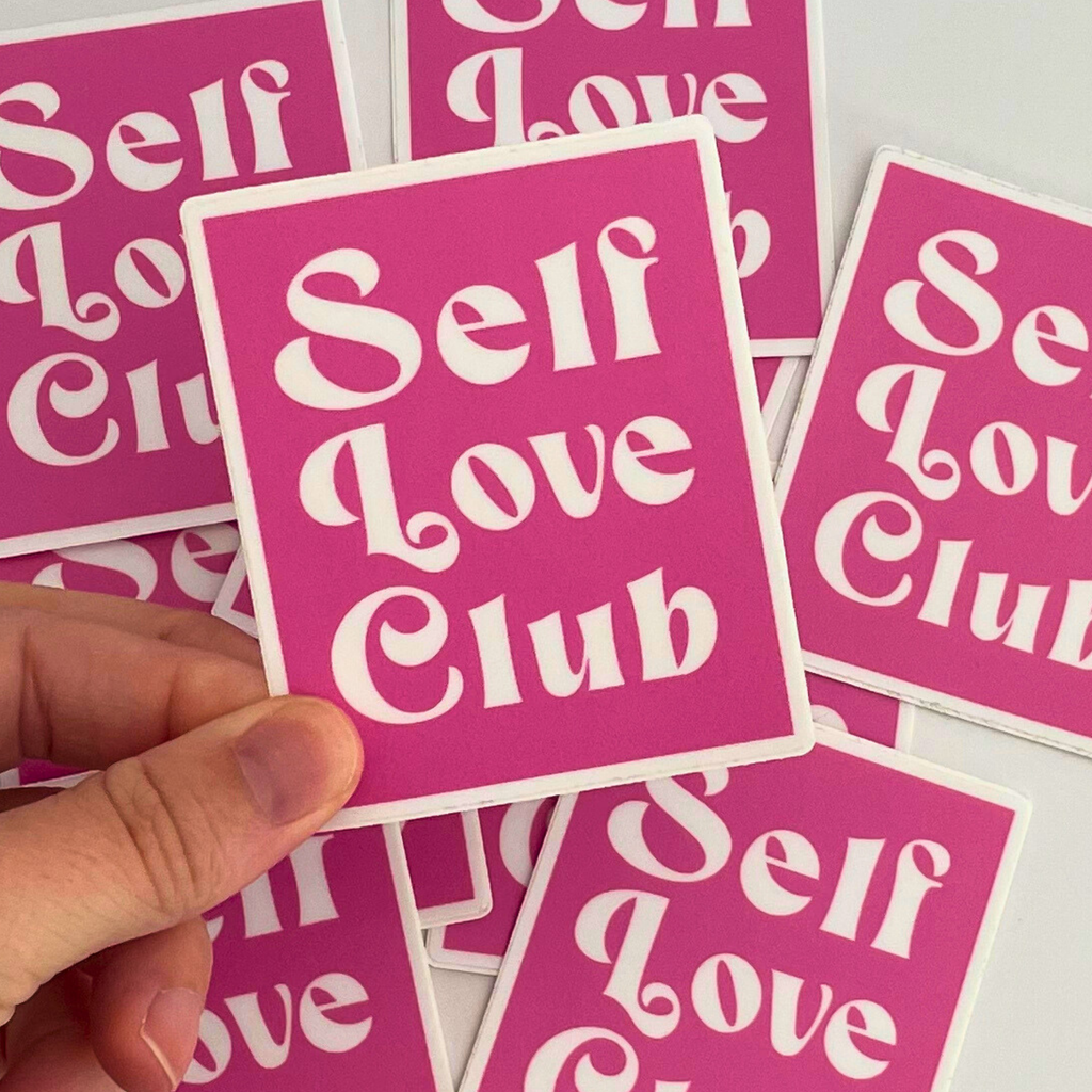 Self Love Club Sticker