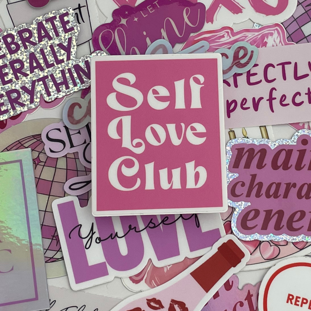 Self Love Club Sticker